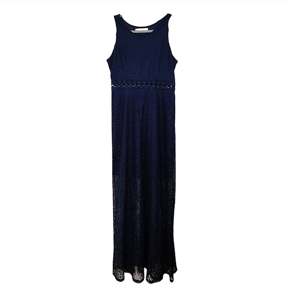 Blue Lace Dress